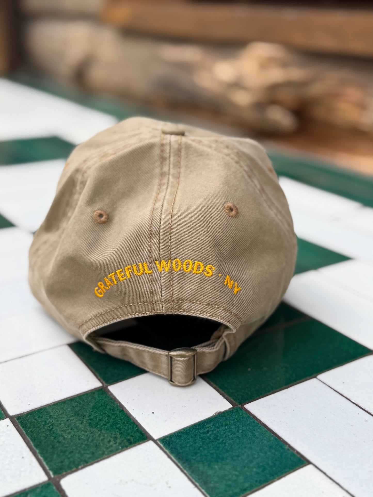 Grateful Woods Dad Hat
